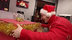 It's a Christmas miracle, his giant cock didn't rip me apart, I swear!