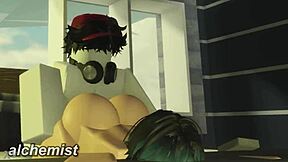 I'm fucking this random whore hard in the condo, her big ass bouncing