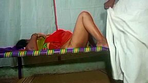 housewife blowjob on outdoor amateur cock with long hair.