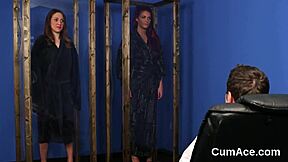 frisky looker, are you swallowing all that cum on your face?