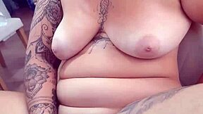 I enjoy this vibrating toy inside my pussy.