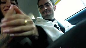 sexual tour in madrid, nelia estrada's huge tits explore the capital.