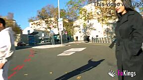 sexual tour in madrid, nelia estrada's huge tits explore the capital.