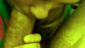 young girl surprises with deepthroat skills on monster cock