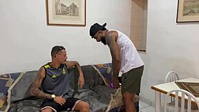 Fucking that big black cock deep?