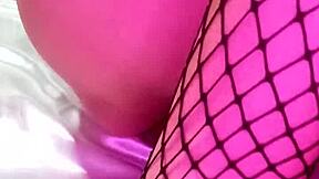 the latina teen pulls down her panties and fingers her ass in part two