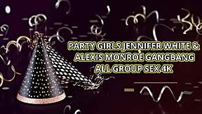 Deepthroating Divas Jennifer Fucked Mercilessly Live