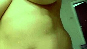 sexy bbw girlfriend dancing curvy body in amateur hangout with friends