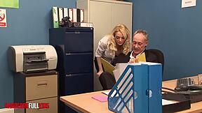 couple wear lingerie to interviews and get fucked hard