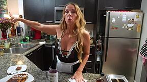 Fucking My Step Mom Kymber Leigh for Breakfast in 4K