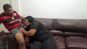 Chubby latina girl enjoys a wet and rough session that's pretty intense.