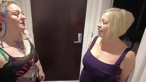 caught cheating so had to share wife in roleplay fucking with monster cock