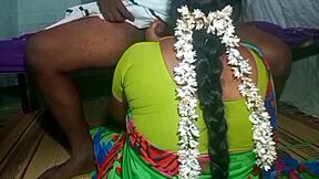 housewife blowjob on outdoor amateur cock with long hair.