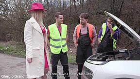 barbie and friends on a road adventure