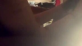 this ebony gilf with a beautiful ass is getting attention in close up