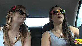 Faye Reagan and Georgia Jones Enjoy Lesbian Sex with Toys in Their Bedroom