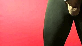 Curvy Black Babe Rips Clothes In Seductive Strip Tease Show