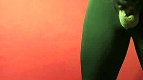 Curvy Black Babe Rips Clothes In Seductive Strip Tease Show