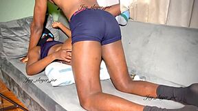 African Petite Beauty Roughfucked Cowgirl With Pussy Eating And Cumshot?