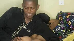 ebony teen cant RESIST shaved pussy webcam