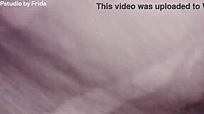 masturbating frida in kitchen, fucking her juicy pussy with vibrator, cumming inside