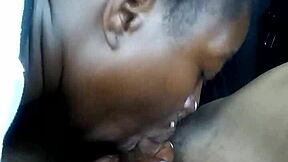 sucking my dick with sloppy blowjob on monster cock