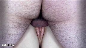 Amazing doggy style with creamy pussy cumshot finish