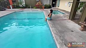 Busty Brunette Milf Syren De Mer Gets Pussy Pounded By Rome Major!