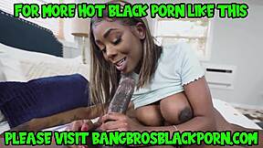 Look At This Hot Black Stepsis Getting Fucked Hard!