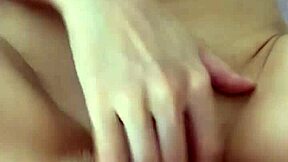 Girlfriend's Wet Pussy Receives Cum Covered Orgasm From Friend's Big Cumshot.