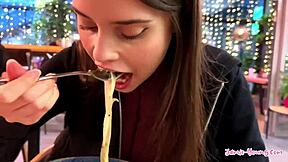 Cute Petite 18+ Girl Rides Monster Cock In Budapest Sex Vlog - Jamie Young 18+