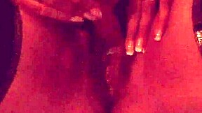 the latina milf licks and fingers her wet pussy