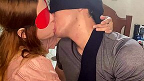 hey, teaching hot kissing lessons to my latina stepsister in class