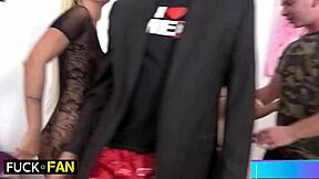 Chad rails Nestys tight cunt then Aishas beefy snatch