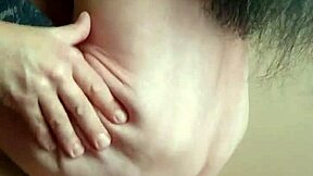 Skinny wife in stockings home video