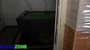 Stepmom and stepson get wild in the kitchen! Close up on her curvy ass.