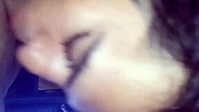 mi slave favorita performs deepthroat and i cum on her face
