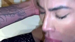 loira rabuda deu um chá de buceta no tatuado magrinho completo no sheer e x-red