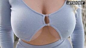 Stepmom Miss Jackson Takes Two Cocks at Pizzeria