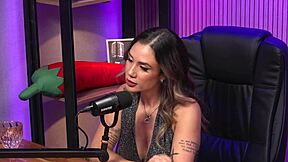 the redhead milf queen domme teasing in latex