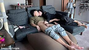 Asian coed with big tits gets pounded to endless orgasms