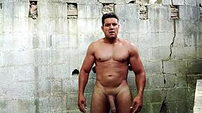 Yuri gaucho bodybuilder gets horny and unloads cumload