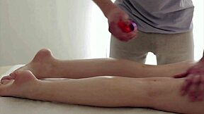 Masseur Receives Strange Signals From Hot Client