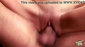 Swallowing cum outdoors makes this brunette crave anal foursome creampies 😍