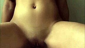 Innocent Teen Rides Dildo to Shaking Climax