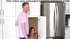 I love playing hide and seek with stepbro Delilah Day, it's wild!