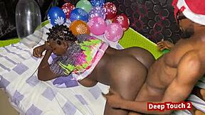 i love fucking my curvy wife with big tits and toys on christmas