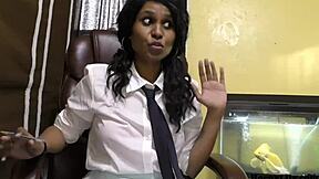 horny indian milf plays virgin college girl with dirty hindi talk