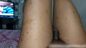 Experiencing orgasm without hands in asian setting