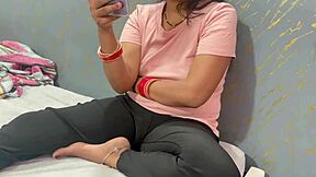 Young Indian cousin banged tight ass of step sister